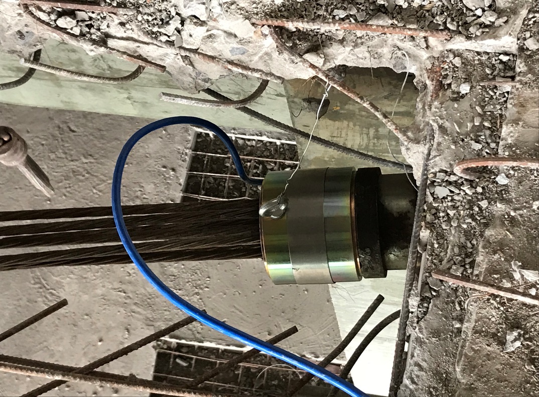 阜陽市愛琴海公園小區(qū)A2#樓預(yù)應(yīng)力張拉監(jiān)控